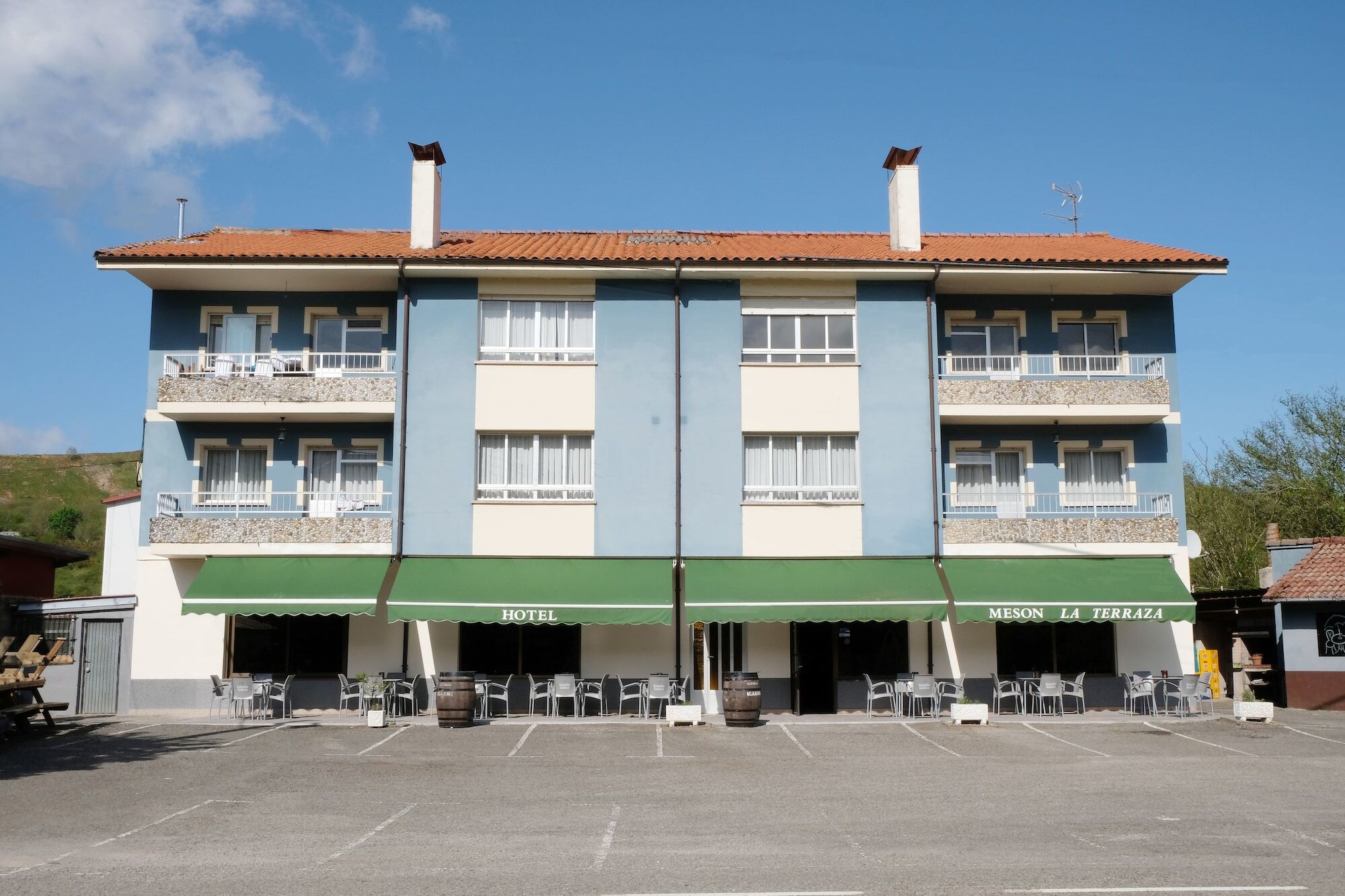 La Terraza De Picos Hotel Ortiguero Екстериор снимка